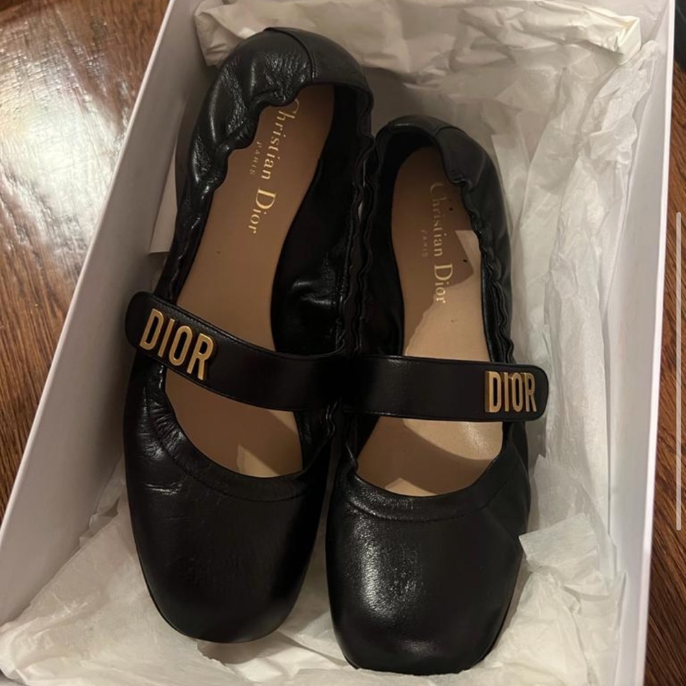 COPY - Dior lambskin flats